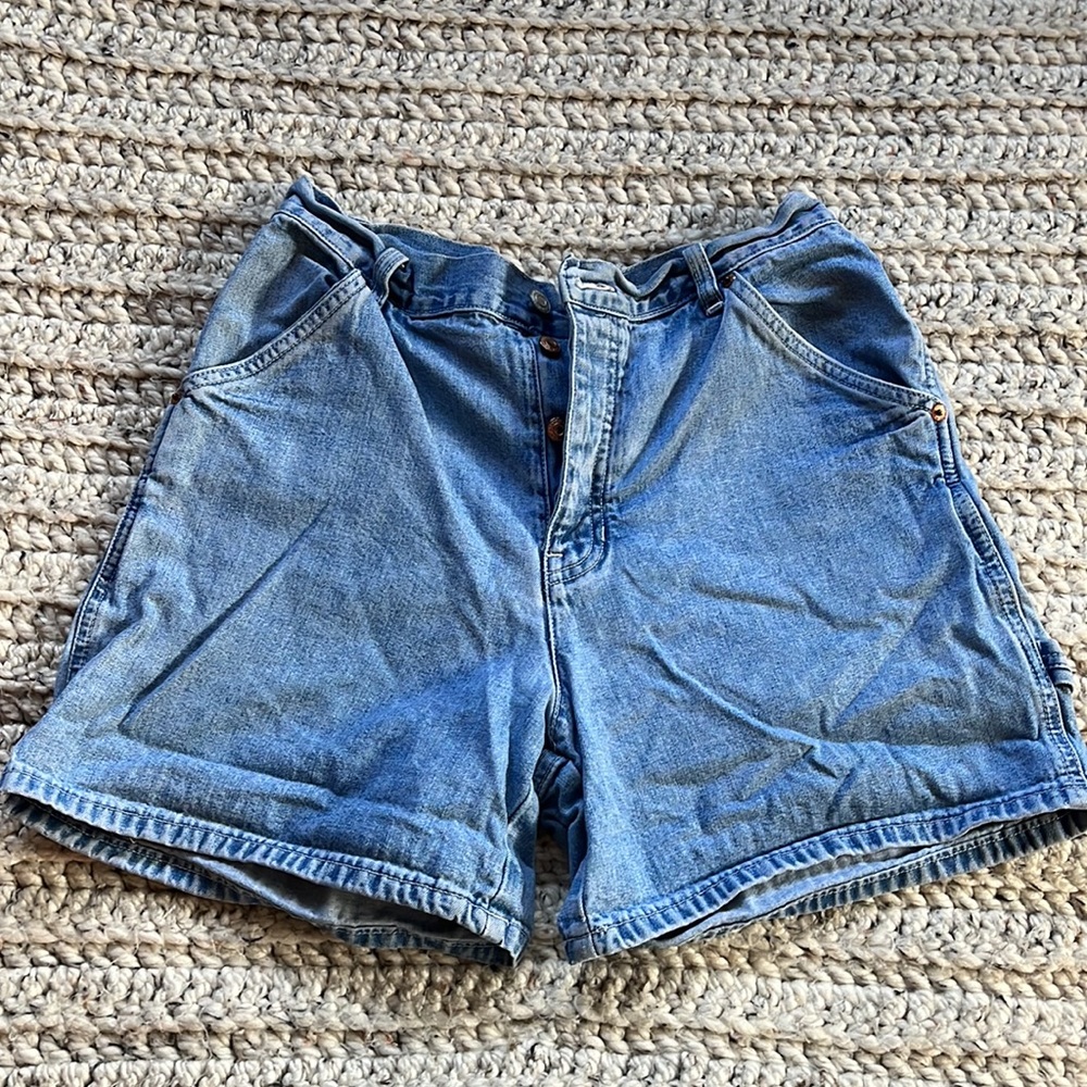 Vintage style gap denim shorts